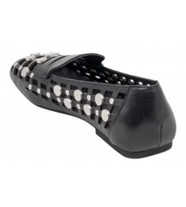 ASH MOCASSINO SS26-M-152702-001 BLACK