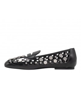 ASH MOCASSINO SS26-M-152702-001 BLACK