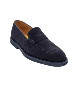 DOUCAL'S mocassino VISONE BLU DU3294SALOUF009BB00