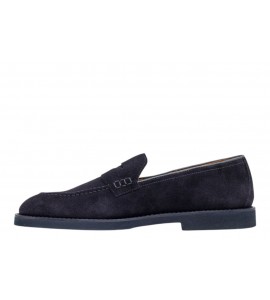 DOUCAL'S mocassino VISONE BLU DU3294SALOUF009BB00