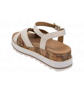 ALVIERO MARTINI sandalo 2469/0371/A630 WHITE/BEIGE GEO