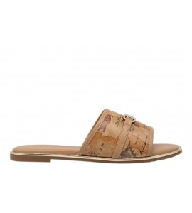 ALVIERO MARTINI ciabattina 2450/0371/B156 BEIGE GEO/CAMEL