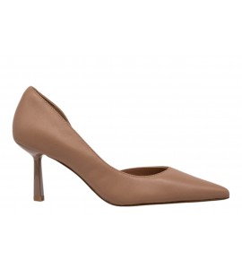 STEVE MADDEN DECOLLETE VENA DARK BLUSH LEATHER