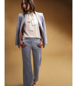 PT TORINO Giacca Fanny in lino e cotone stretch TW3FMP120STDRG280350