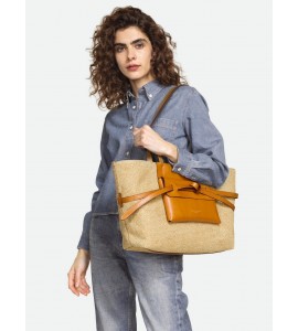 GIANNI CHIARINI BS 12136/COMM TWIST-LS BELTY NAT-CUOIO