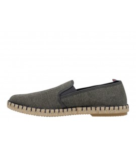 VERBENAS UOMO Espadrillas Tom MALI antracita