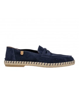 VERBENAS UOMO MOCASSINO TRACK SERRAJE MARINO