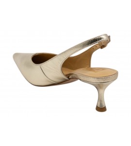 CHICONIC slingback 226.01.26VT.SGLD VITELLO GOLD