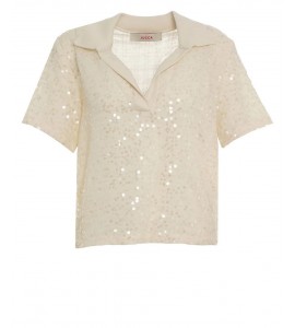 JUCCA J4352272/33/045 POLO PAILLETES PANNA
