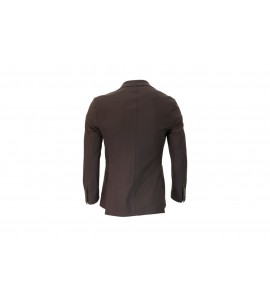 PAOLONI 4011G927/261071/30 GIACCA JERSEY MARRONE