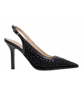 NERO GIARDINI DECOLLETE E615431DE/100 AROLD VELO NERO
