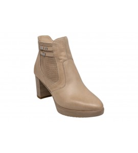 NERO GIARDINI STIVALETTO E615080D/439 ELBA CHAMPAGNE
