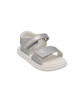 CALVIN KLEIN sandali bimba V1A2-83241-1372904 SILVER