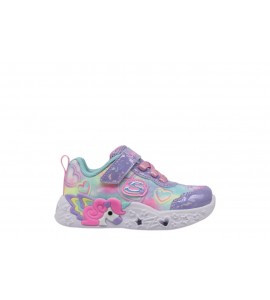 SKECHERS bimba Unicorn Charmer - Lil Heart Sparkles 303064N/LVMT