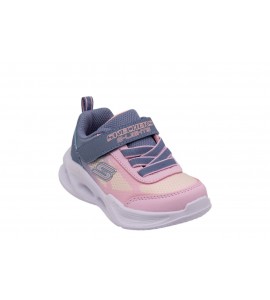SKECHERS BAMBINA Kids' S-Lights: Sola Glow - Ombre Deluxe 303714L/GYPL