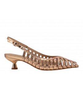 ALMA EN PENA slingback V265200 MIRROW ROSE