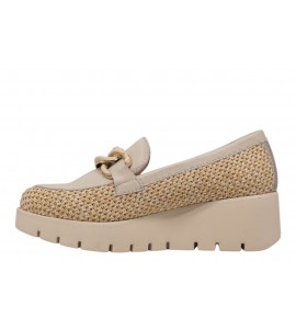 CALLAGHAN donna mocassino 32123 FLOTY ESPIGA BEIGE/MARFIL AMAL.