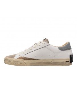 CRIME uomo 19050PP8.10 DISTRESSED LO stone grey