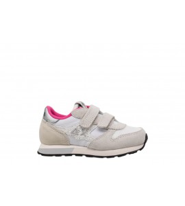 SUN68 BAMBINA Z36314B/01 GILR'S STARGIRL GLITTER BIANCO