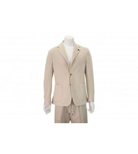 OUTFIT OUGM0002-PL0121 GIACCA MONOPETTO SABBIA