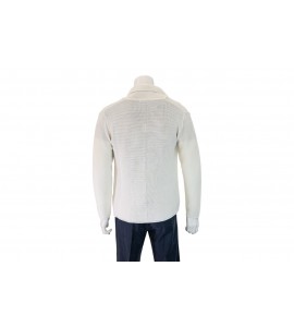 OUTFIT OUML0001-YCO0003 GIACCA MONOPETTO WHITE