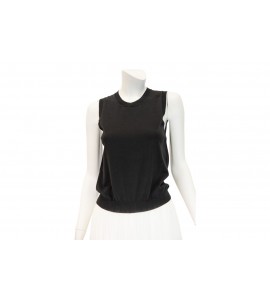 ROBERTO COLLINA 261FXA08038/09 TOP NERO