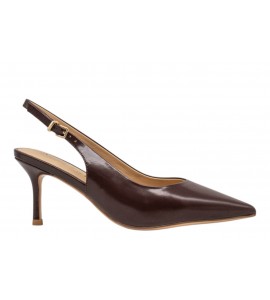 CHICONIC slingback 309.91.26VT.DKB VITELLO DARK BROWN