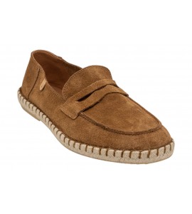 VERBENAS UOMO MOCASSINO TRACK SERRAJE muscade