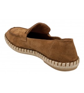 VERBENAS UOMO MOCASSINO TRACK SERRAJE muscade