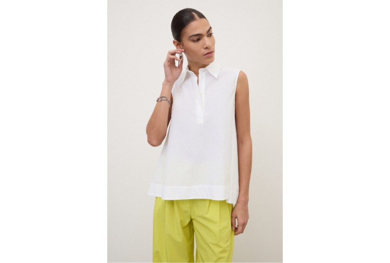 OTTOD'AME DT9256 TOP BIANCO