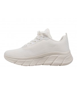 SKECHERS DONNA BOBS Sport B Flex Hi - Flying HI 117385/WHT
