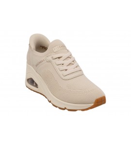 SKECHERS donna slip-ins: Uno Wedge - Slip N Knit 177531/OFWT beige
