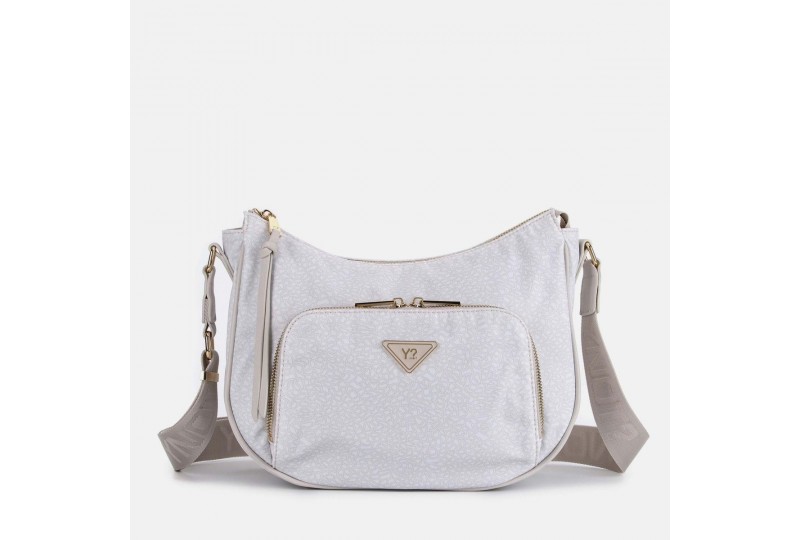Y-NOT CLO034S6 HOBO BAG WHITE