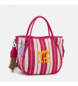 Y-NOT MST004S6 SHOPPING SMALL FUCSIA