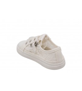 MAYORAL BIMBA 45725/010 SNEAKERS TRAFORATA BIANCO