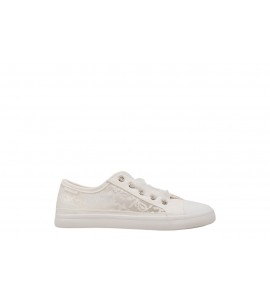 MAYORAL BIMBA 45725/010 SNEAKERS TRAFORATA BIANCO