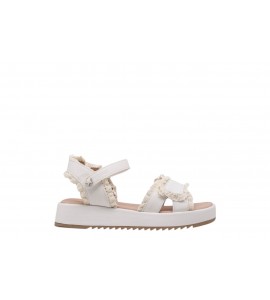 MAYORAL BAMBINA 43742/36 SANDALO PLATEAU BIANCO