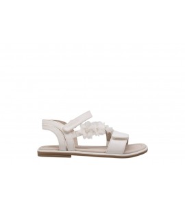 MAYORAL BAMBINA 43734/16 SANDALO CON FIORI BIANCO