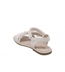 MAYORAL BAMBINA 43734/16 SANDALO CON FIORI BIANCO