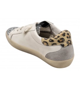 4B12 donna SUPRIME-D8009 SILVER GLITTER