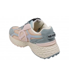NO NAME DONNA 01SNCR KNIT DM CARTER PINK/SKY/PINK