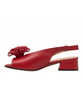 MOT-CLè slingback DS2503 NAPPA RED MOON