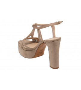 ALBANO SANDALO 5588 VELOUR BEIGE