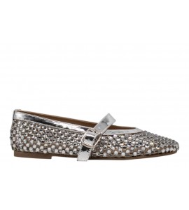 ALMA EN PENA BALLERINA CON STRASS V261255 SILVER