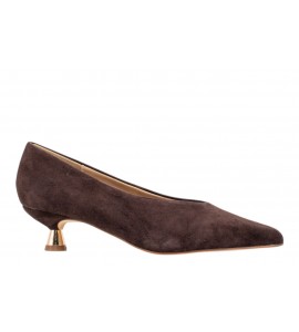 ALMA EN PENA decollete I260200 SUEDE COFFEE