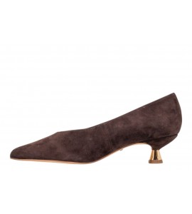 ALMA EN PENA decollete I260200 SUEDE COFFEE