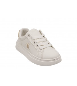 CALVIN KLEIN BAMBINO SNEAKER V3X9-83285-1355A472 OFF WHITE/BEI