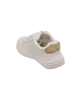 CALVIN KLEIN BAMBINO SNEAKER V3X9-83285-1355A472 OFF WHITE/BEI