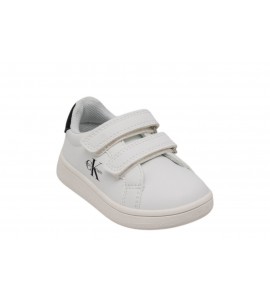 CALVIN KLEIN BAMBINO SNEAKER V1X9-83285-1355X002 WHITE/BLACK