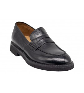 GREENGEORGE mocassino 9051/2225 MAREMMA NERO WASH
